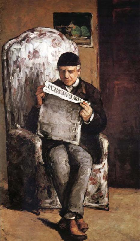 Paul Cezanne Portrait du Pere de l-Artiste Germany oil painting art
